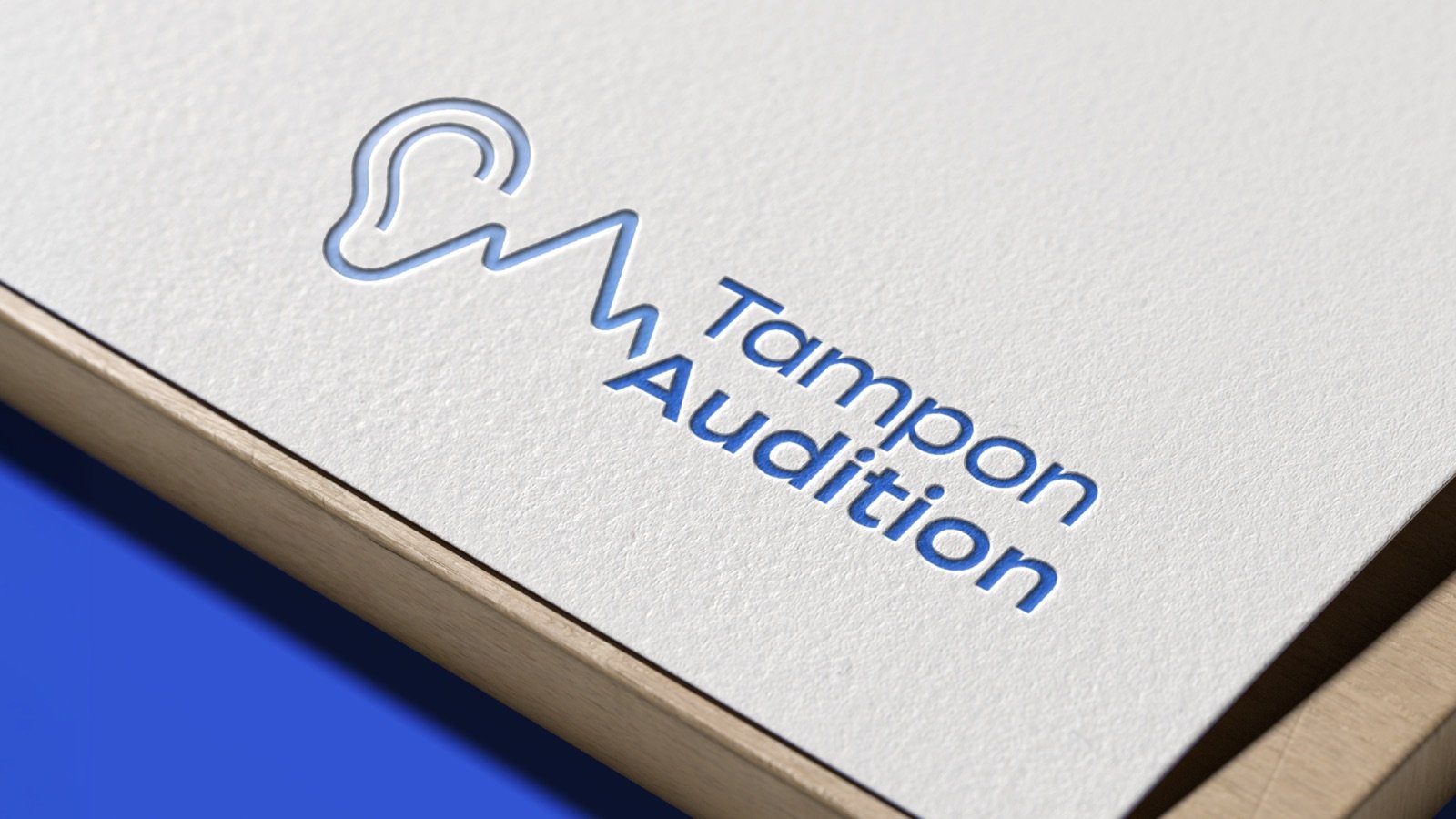 Carte de visite de Tampon Audition
