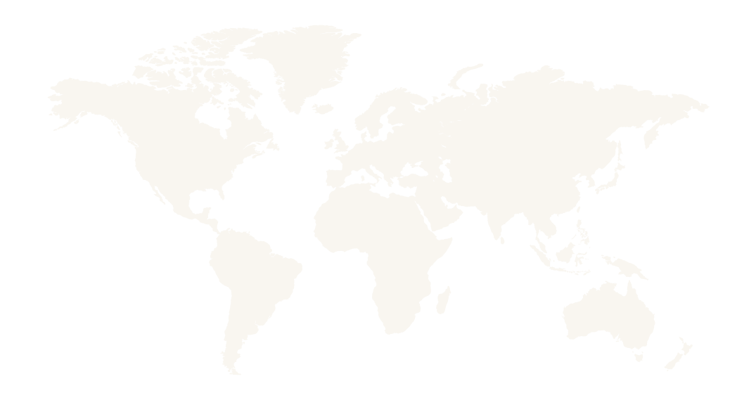 Carte du monde — présence internationale Kinome
